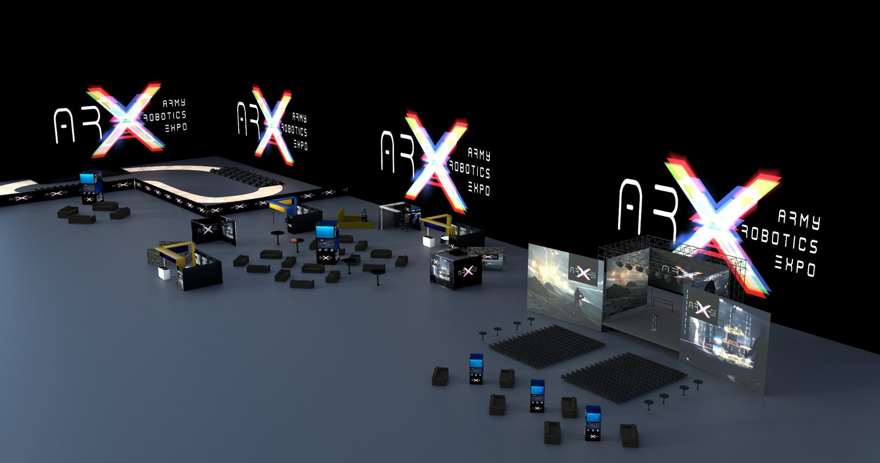 3D exhibition concept design