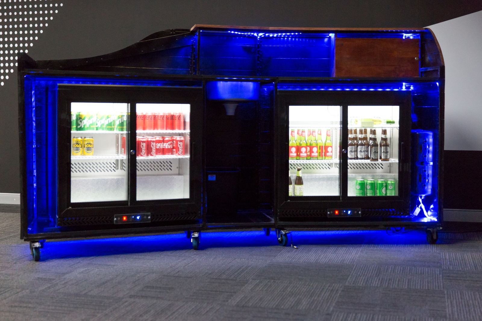 Custom drinks cabinet